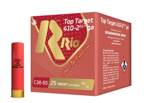 Rio Ammunition 410 Gauge Ammo 1/2 oz #7.5 Target Ammunition - 250 Rounds