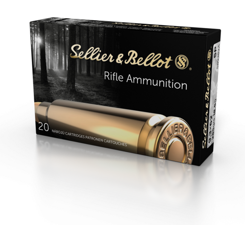 Sellier & Bellot 9.3 x 62 Ammo 286gr SJSP Ammunition - 400 Rounds