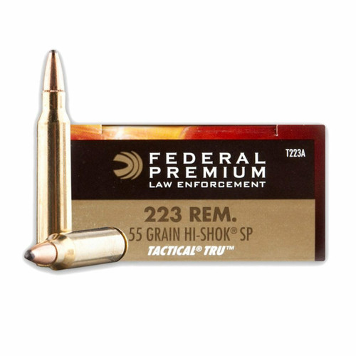 Federal .223 Remington Ammo 55gr SP Ammunition - 500 Rounds