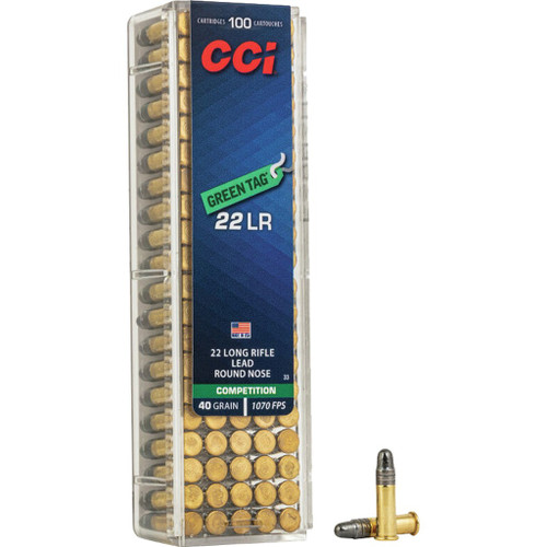 CCI .22 LR Ammo 40gr LRN Ammunition - 100 Rounds