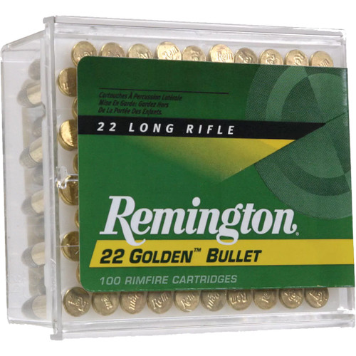 Remington .22 LR Ammo 36gr HP Ammunition - 100 Rounds