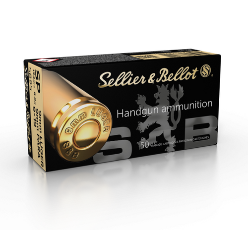 Sellier & Bellot 9mm Ammo 19gr SP Ammunition - 1000 Rounds