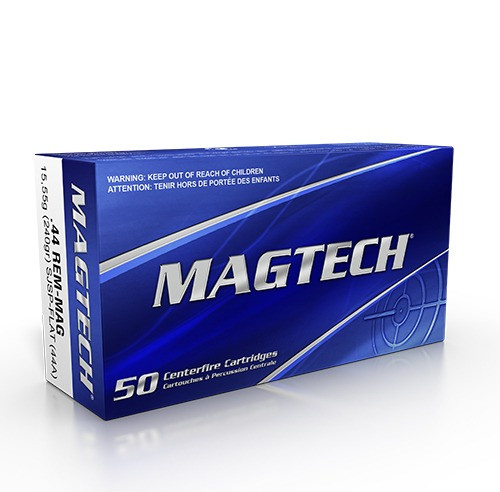 Magtech .44 Magnum Ammo 240gr SJSP Ammunition - 1000 Rounds