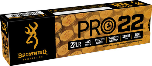 Winchester .22 LR Ammo 40gr LRN Ammunition - 100 Rounds