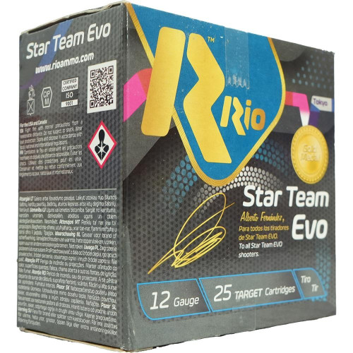 Rio Ammunition 12 Gauge Ammo 1-1/8 oz #8 Shot Ammunition - 25 Rounds
