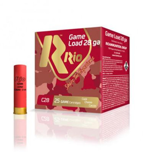 Rio 28 Gauge Shotgun Ammunition RCHV2875 2-3/4" #7.5 - 25 Shells