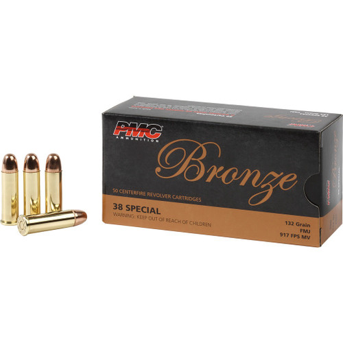 PMC 38 Special Ammo 132gr FMJ Ammunition - 50 Rounds