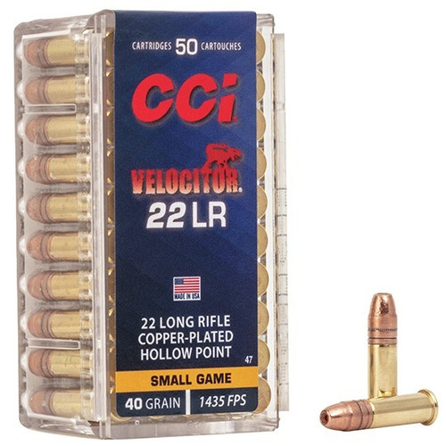 CCI .22 LR Ammo 40gr CPHP Ammunition - 50 Rounds