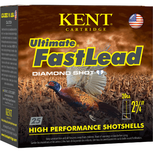 Kent Cartridge 20 Gauge Ammo 1 oz #7.5 Lead Ammunition - 25 Rounds