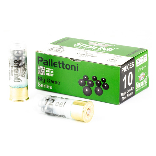 Sterling 12 Gauge Ammo 1 3/16 oz 00 Buck Ammunition - 10 Rounds