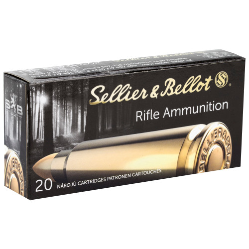 Sellier & Bellot 7.62x39 Ammo 124gr FMJ Ammunition - 600 Rounds
