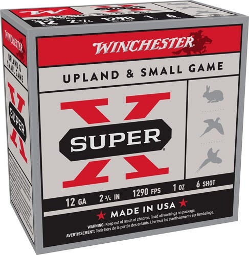 Winchester 12 Gauge Ammo 1 oz #6 Shot Ammunition - 250 Rounds
