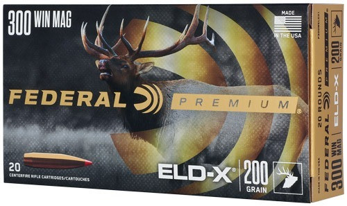 Federal .300 WSM Ammo 200gr ELD-X Ammunition - 20 Rounds