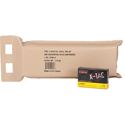 PMC 556 Ammo 55gr FMJBT Ammunition - 200 Rounds