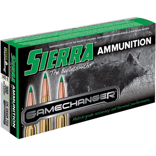 Sierra 300 Blackout Ammo 125gr TGK Ammunition - 20 Rounds