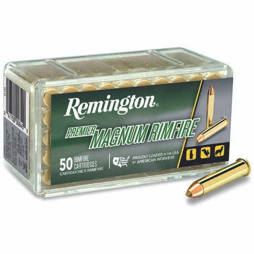 Remington .22 Magnum Ammo 33gr AT-V Ammunition - 50 Rounds