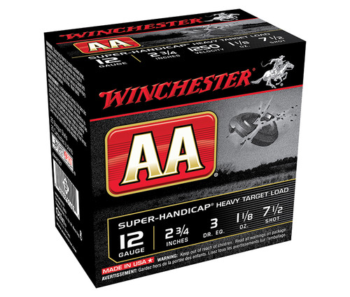 Winchester 12 Gauge Shotgun Ammunition AAHA127@ 2.75" #7 - 250 Shells
