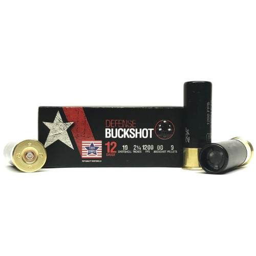 PPU 12 Gauge Ammo 1 oz #00 Buck Ammunition - 250 Rounds