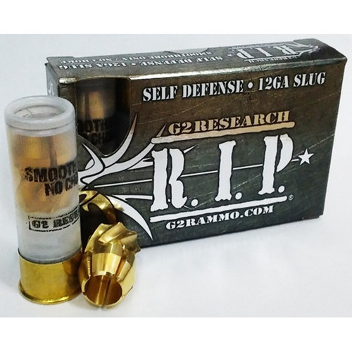 Fiocchi 12 Gauge Ammo 303gr Fragmenting Solid Copper Ammunition - 5 Rounds