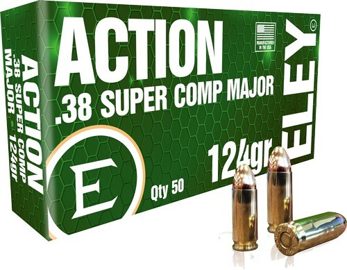 Eley .38 Super Ammo 124gr FMJ Ammunition - 50 Rounds