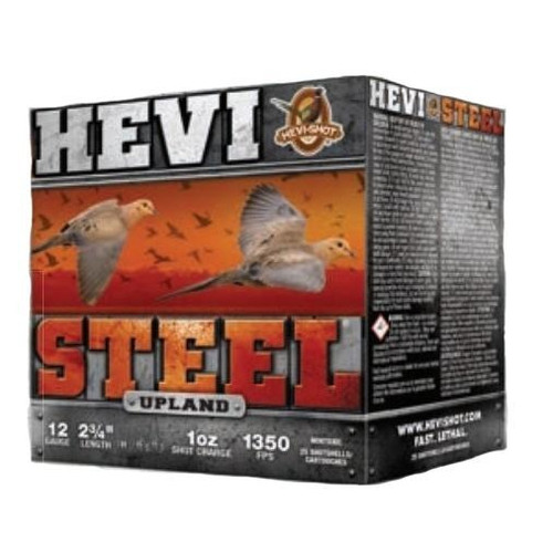 Hevi-Shot 12 Gauge Ammo 1 oz #6 Steel Ammunition - 25 Rounds