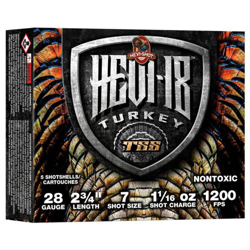Hevi-Shot 28 Gauge Ammo 1-1/16 oz #7 Ammunition - 50 Rounds