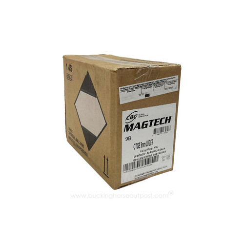 Magtech 9mm Ammo 124gr FMJ Ammunition - 1000 Rounds