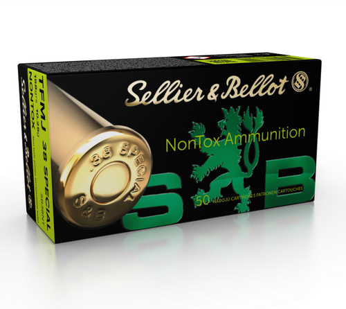 Sellier & Bellot .38 Special Ammo 158gr FMJ Ammunition - 1000 Rounds