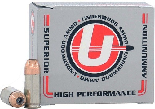 Underwood Ammo .45 ACP Ammo 185gr JHP Ammunition - 20 Rounds