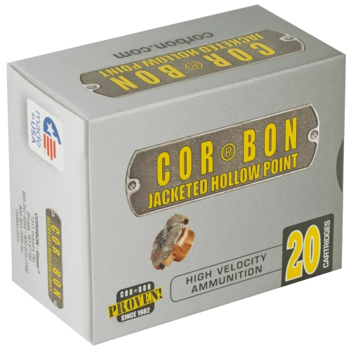 Cor-Bon .357 Magnum Ammo 140gr JHP Ammunition - 20 Rounds