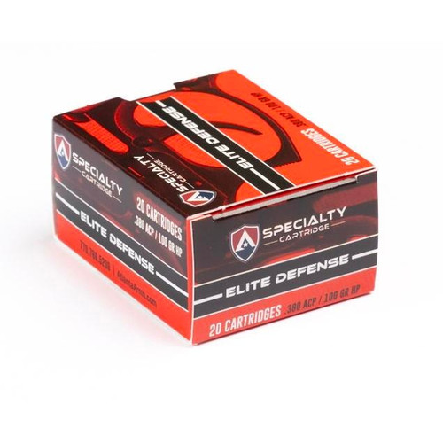 Atlanta Arms 380 Ammo 100gr JHP Ammunition - 20 Rounds