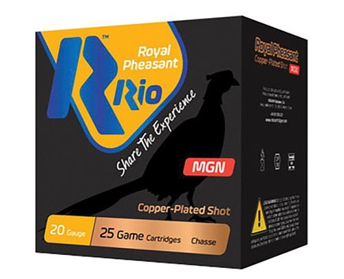 Rio Ammunition 20 Gauge Ammo 1-1/4 oz #5 Shot Ammunition - 250 Rounds