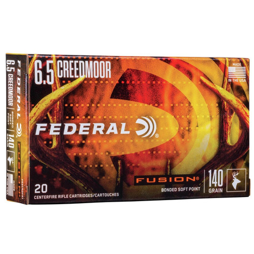 Federal 6.5 Creedmoor Ammo 140gr FSP Ammunition - 20 Rounds