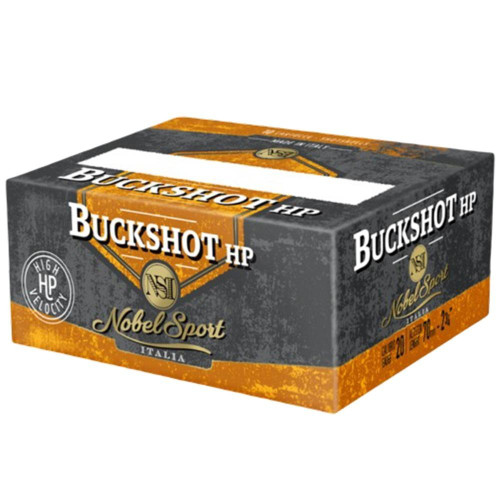 NobelSport 20 Gauge Ammo 20 Pellet #4 Lead Ammunition - 10 Rounds