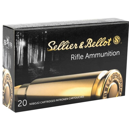 Sellier & Bellot 303 British Ammo 180gr FMJ Ammunition - 20 Rounds