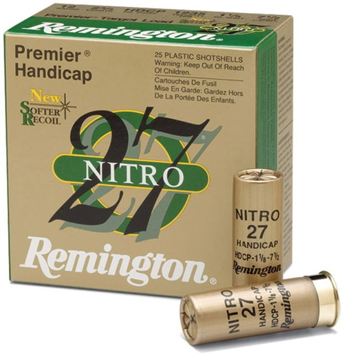 Remington 12 Gauge Ammo 1-1/8 oz #7.5 Lead Ammunition - 25 Rounds