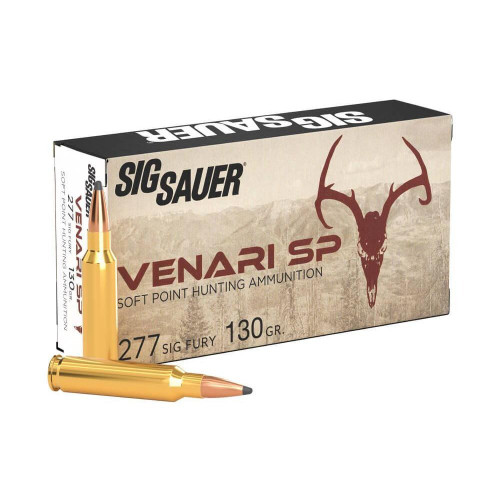 Sig Sauer 277 Sig Fury Ammo 130gr SP Ammunition - 20 Rounds