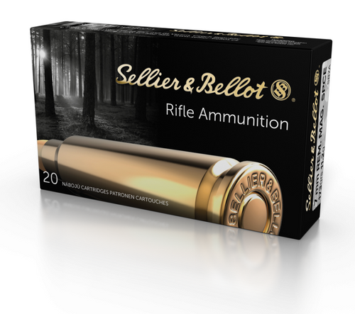 Sellier & Bellot 7mm Remington Magnum Ammo 173gr SP Ammunition - 400 Rounds