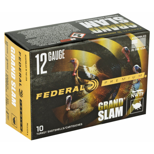 Federal 12 Gauge Ammo 1-3/4 oz #4 Shot Ammunition - 10 Rounds