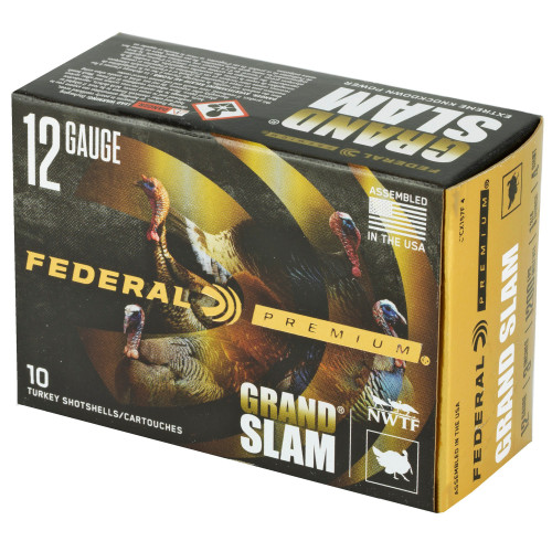 Federal 12 Gauge Ammo 1-3/4 oz #4 Shot Ammunition - 10 Rounds