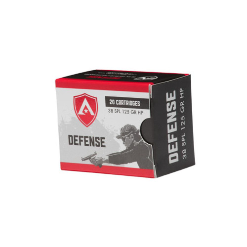 Atlanta Arms 38 Special Ammo 125gr JHP Ammunition - 20 Rounds