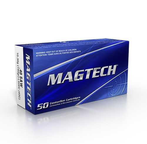 Magtech .40 S&W Ammo 160gr LSWC Ammunition - 1000 Rounds