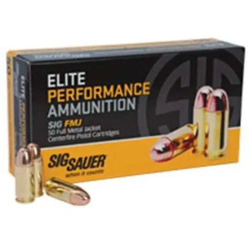 Sig Sauer .38 Special Ammo 125gr FMJ Ammunition - 50 Rounds