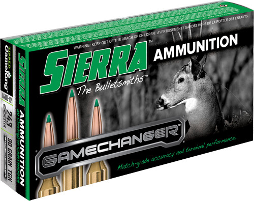Sierra 243 Ammo 90gr Polymer Tipped Ammunition - 20 Rounds