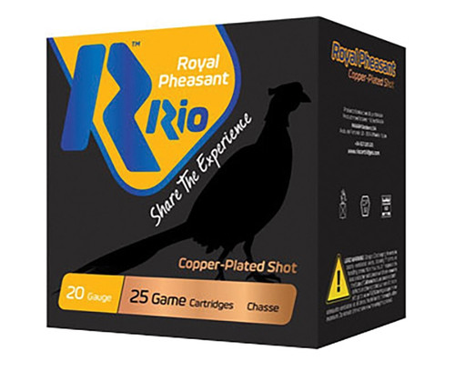 Rio Ammunition 20 Gauge Ammo 1 oz #6 Shot Ammunition - 250 Rounds