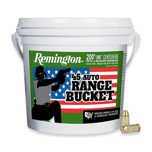 Remington .45 ACP Ammo 230gr FMJ Ammunition - 200 Rounds