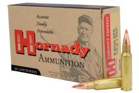 Hornady 6.8 SPC Ammo 110gr V-MAX Ammunition - 20 Rounds