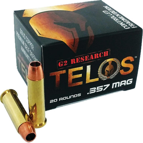 G2 Research .357 Magnum Ammo 105gr FG Ammunition - 20 Rounds