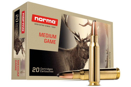 Norma .308 Win Ammo 150gr JSP Ammunition - 20 Rounds