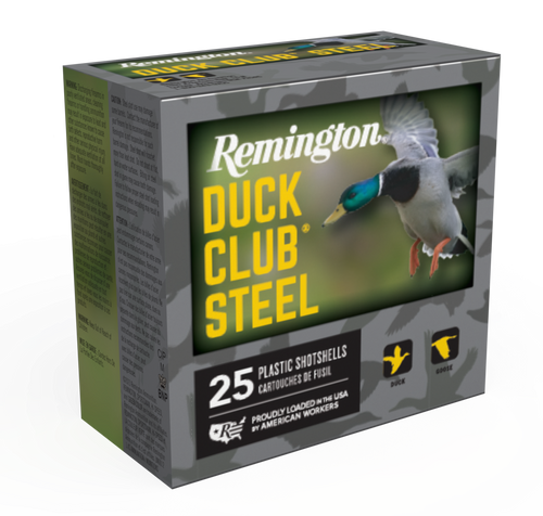 Remington 20 Gauge Ammo 1 oz #4 Steel Ammunition - 25 Rounds